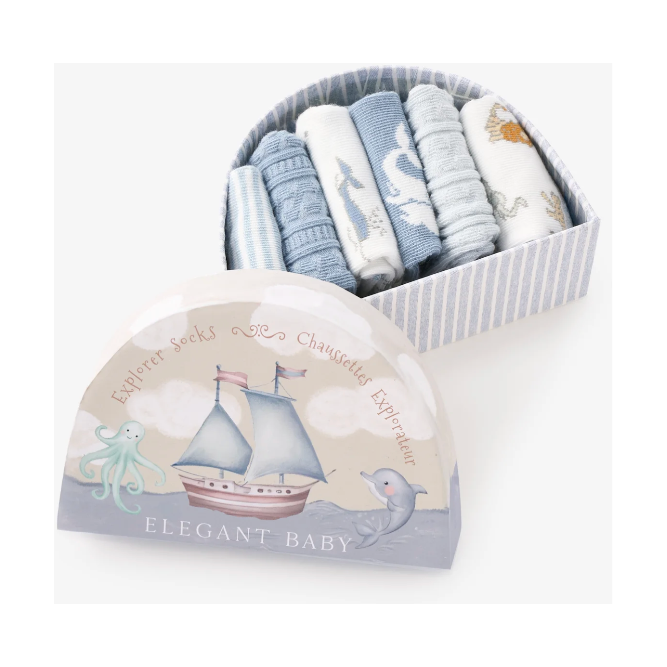 World Traveler Socks 6pk