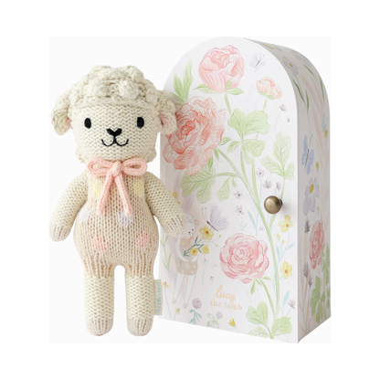 Tiny Lucy the lamb (pastel)