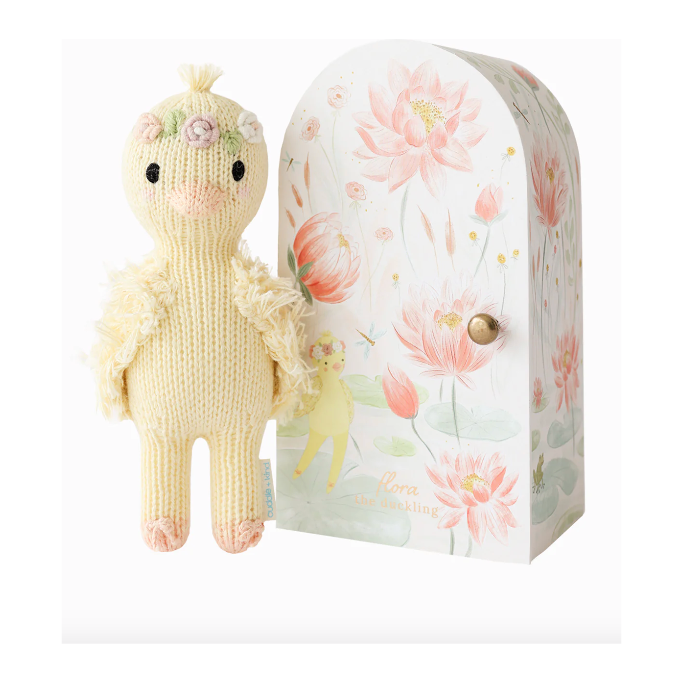 Tiny Flora the duckling (mauve)