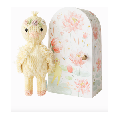 Tiny Flora the duckling (mauve)