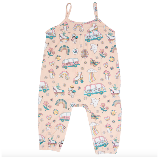 Tank Pant Romper-Groovy Skates