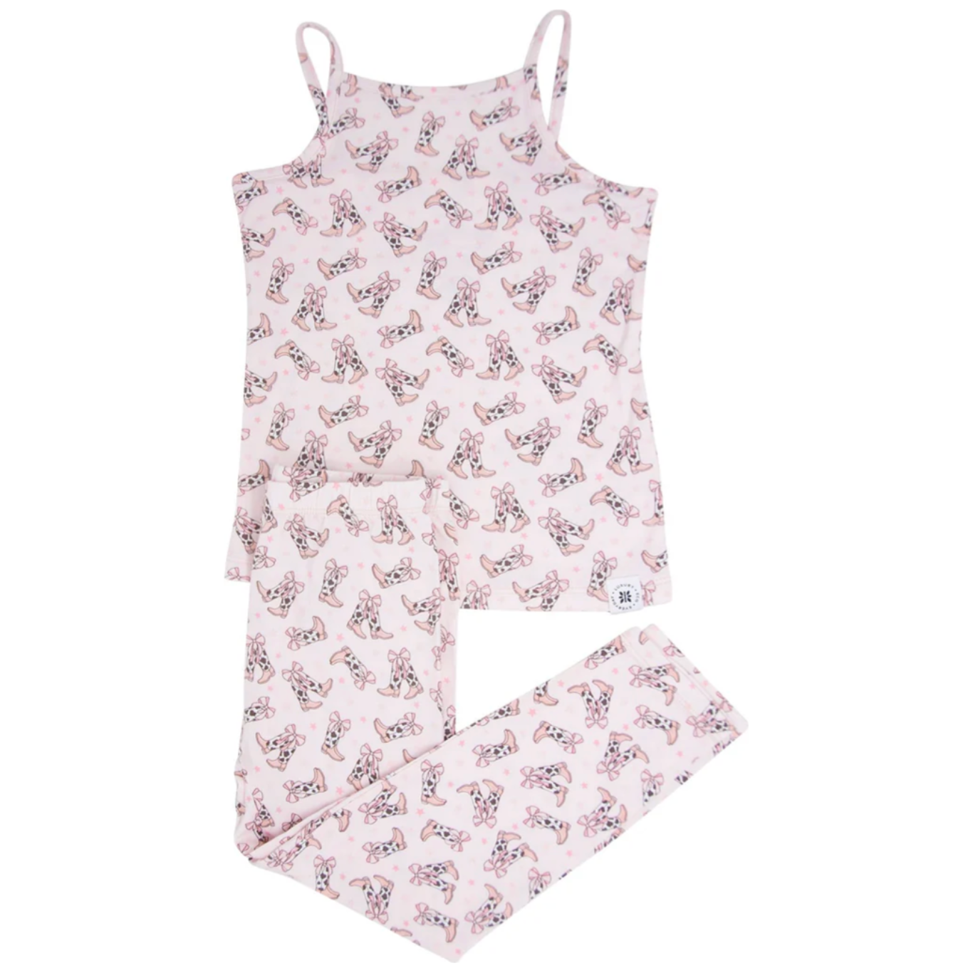 Tank Pajama-Cowhide Boots