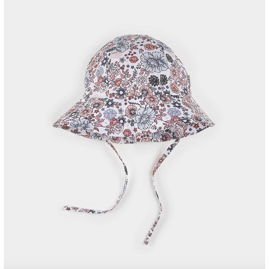 Vintage Flowers Poplin Hat