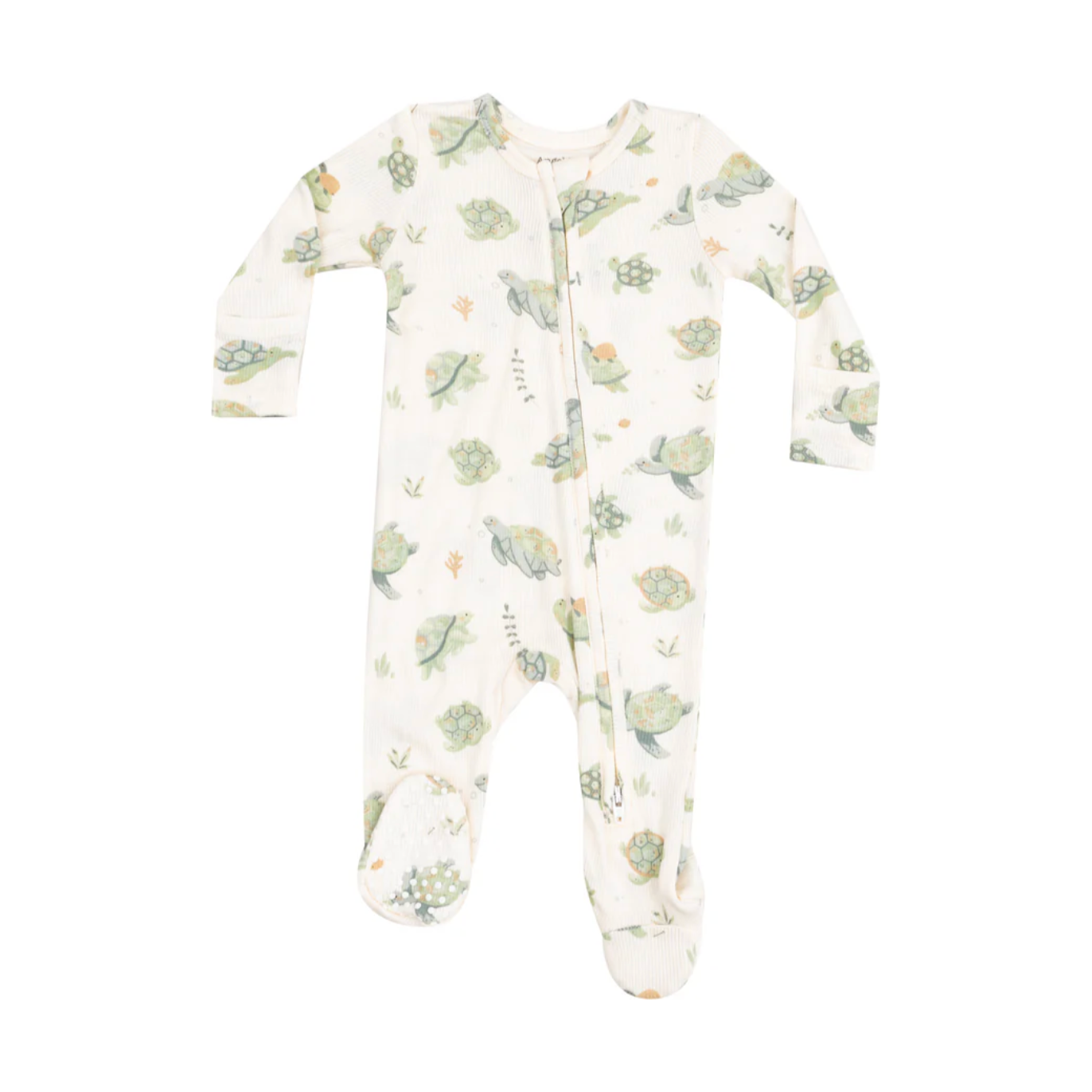 Sea Turtles 2 Way Zipper Footie