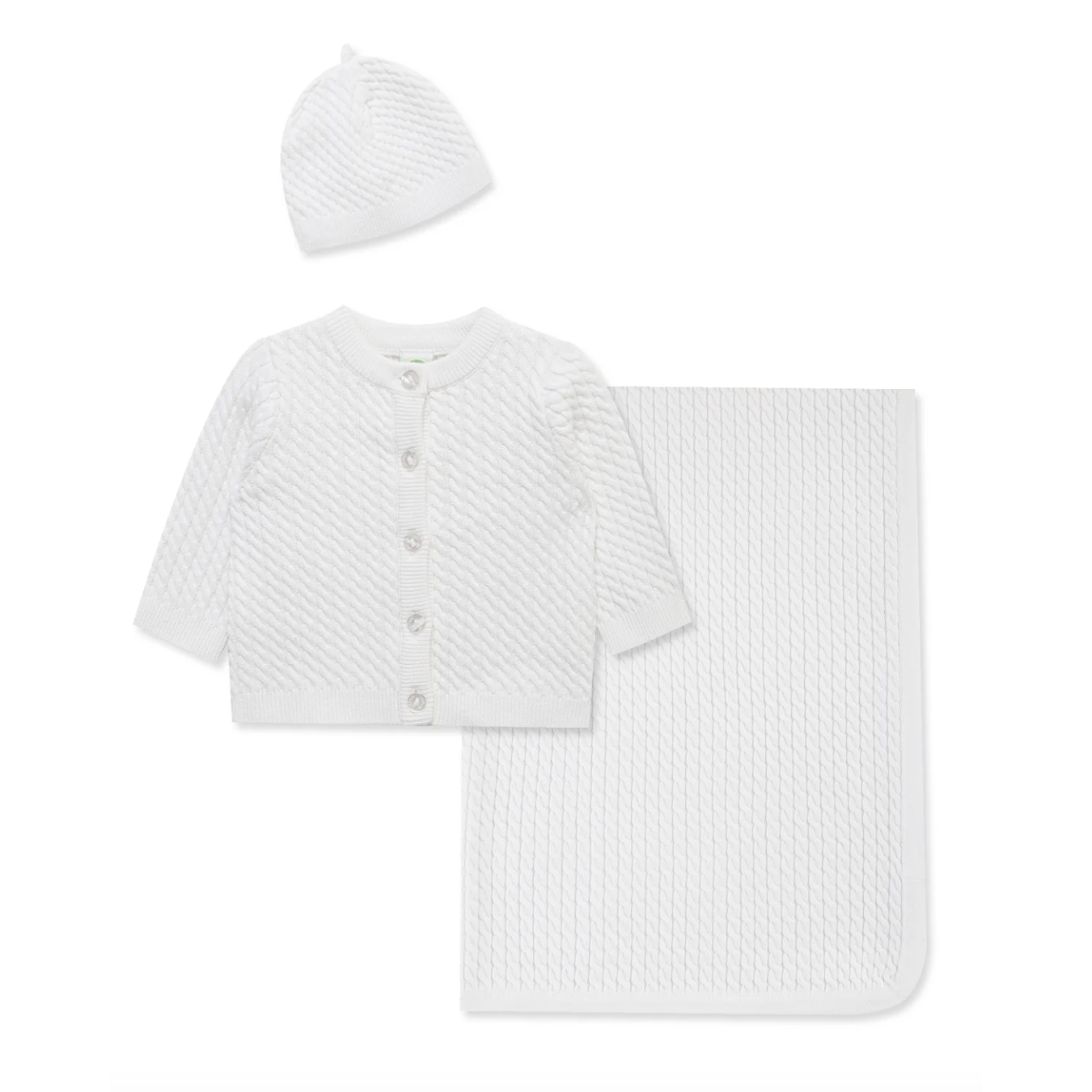 Cable Knit Sweater & Blanket Gift Box