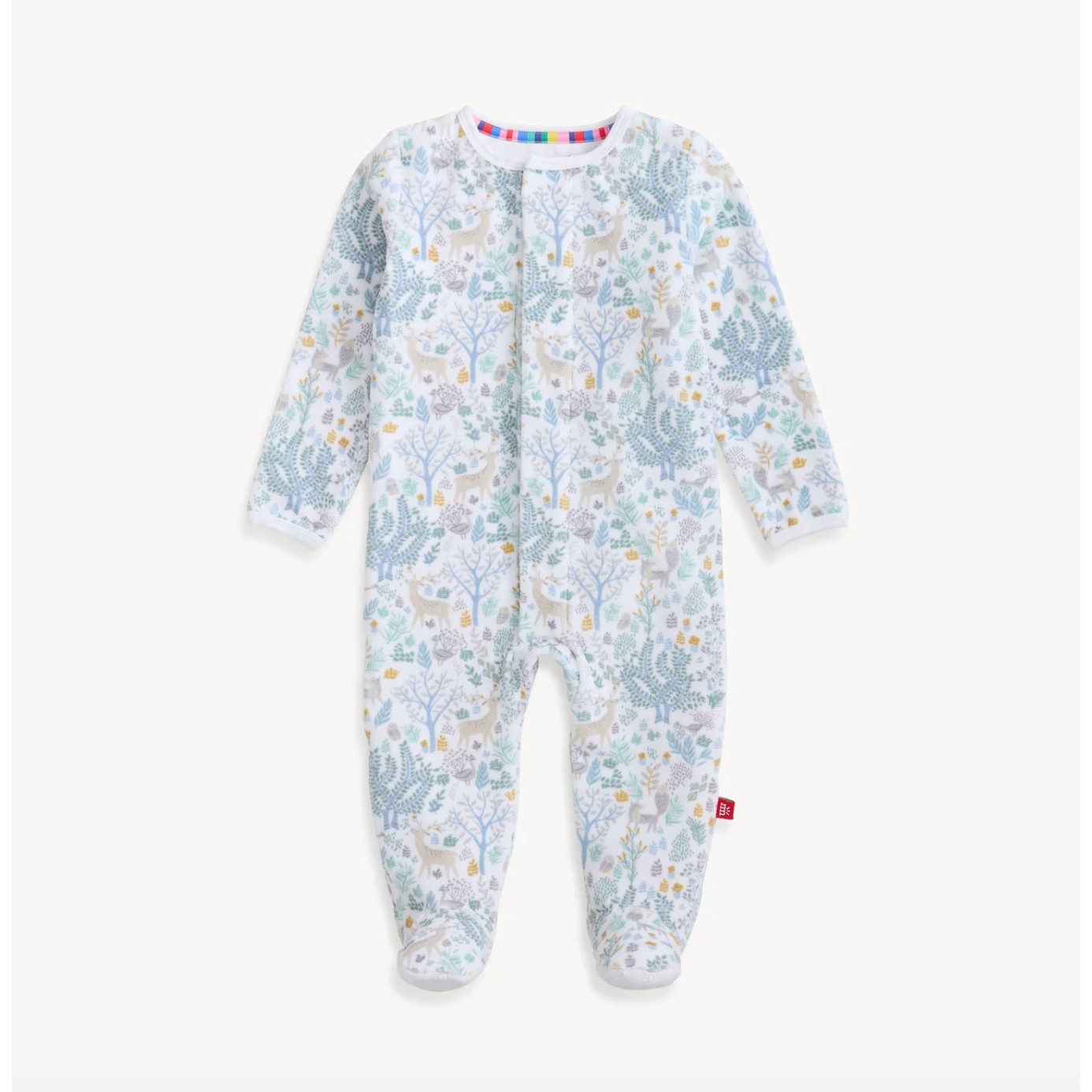 IMAGINE FOREST VELOUR FOOTIE