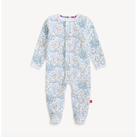 IMAGINE FOREST VELOUR FOOTIE