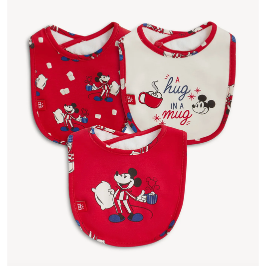 RED COCOA CLUB RIGHT FIT BIB 3-PACK