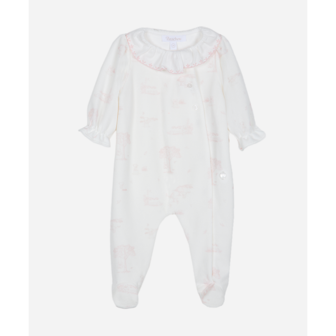 Sweet Toile Babygrow