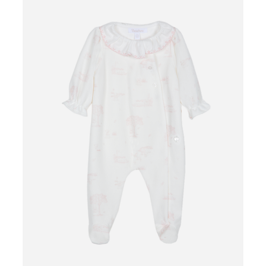 Sweet Toile Babygrow