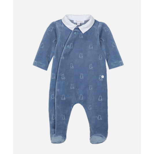 Blue Indigo Babygrow