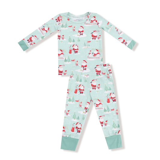 Golfing Santa L/S Loungewear Set