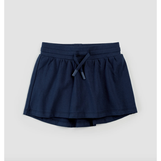 Navy Jersey Skort