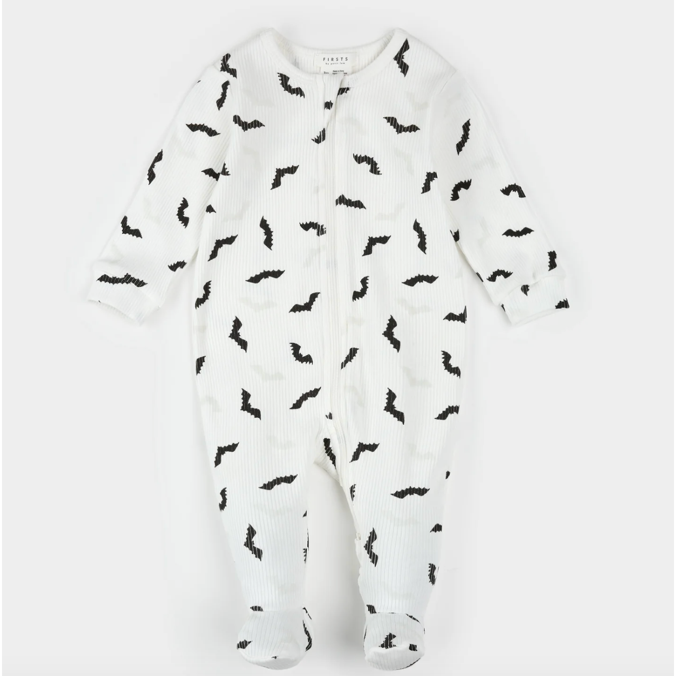 BATS GLOW IN THE DARK SLEEPER-OFF WHITE