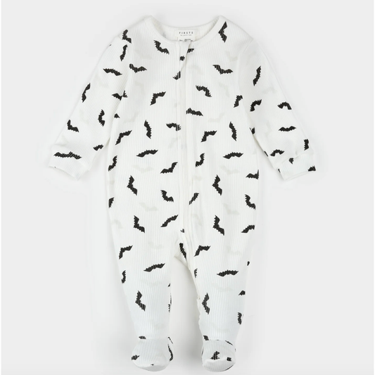 BATS GLOW IN THE DARK SLEEPER-OFF WHITE