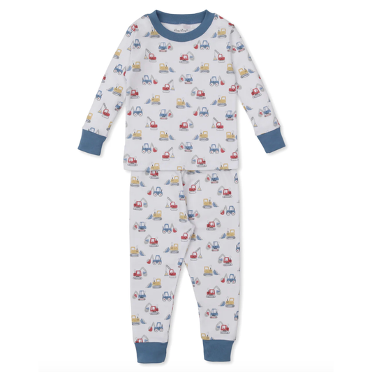 Construction Diggers Pajama Set