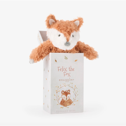 Snuggler Plush Security Blanket W/ Gift Box Asst Animals