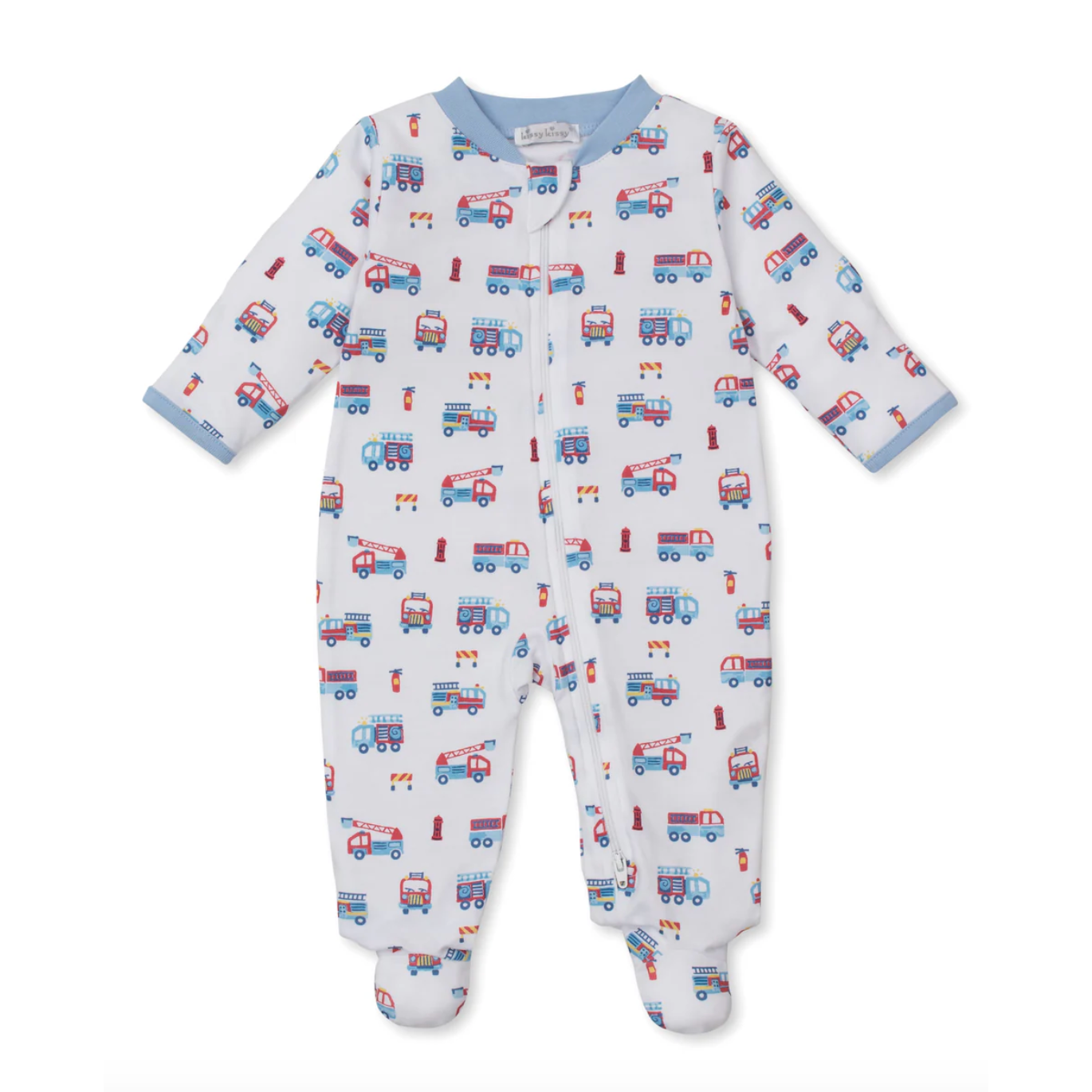 Fight the Fire footie w zip