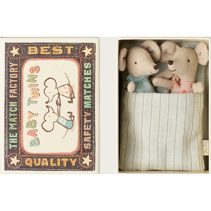 Twins, Baby mice in matchbox