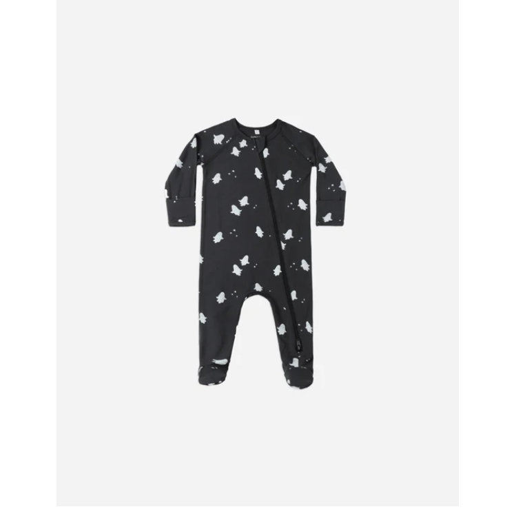 Bamboo Zip Footie || Ghosts