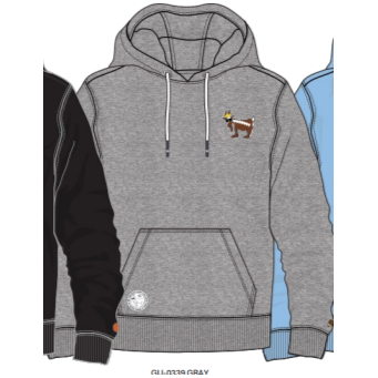 Hooded Football Sweatshirt