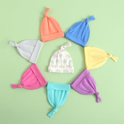 Happy Yellow Baby Beanie Hat