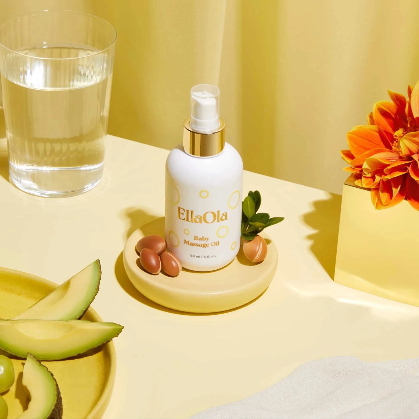 EllaOla Organic Baby Massage Oil