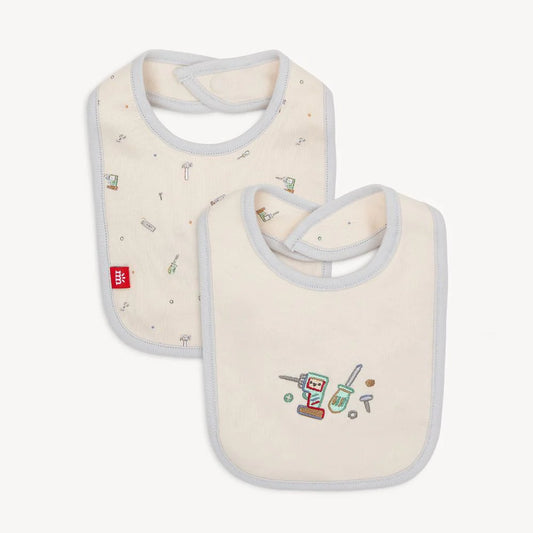 FIX IT FRIENDS ORG COTTON REVERSIBLE BIB