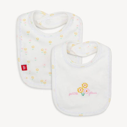 EVANGELINE ORGANIC COTTON REVERSIBLE BIB