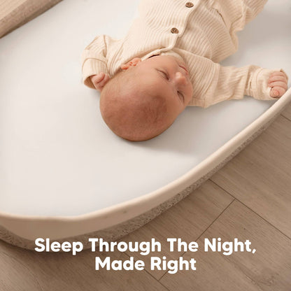 Isla Bassinet Mattress Sheets Fitted for Baby Girls, Boys