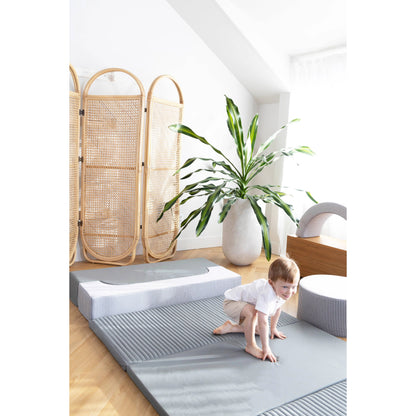 Transformable Vegan Leather Kids Sofa & Cushion - Shades of Night