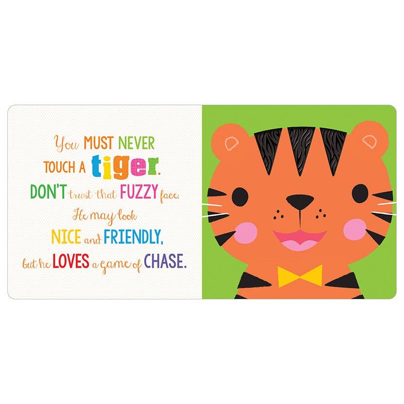 Board Book Never Touch a Crocodile!