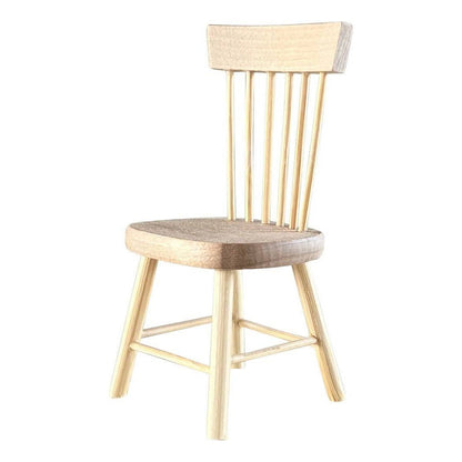 Dollhouse Classic Windsor Dining Chair | Natural Wood