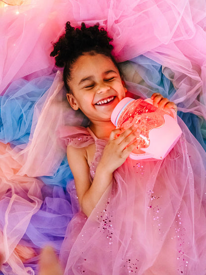 Bubblegum Pink Sensory Play Jar 