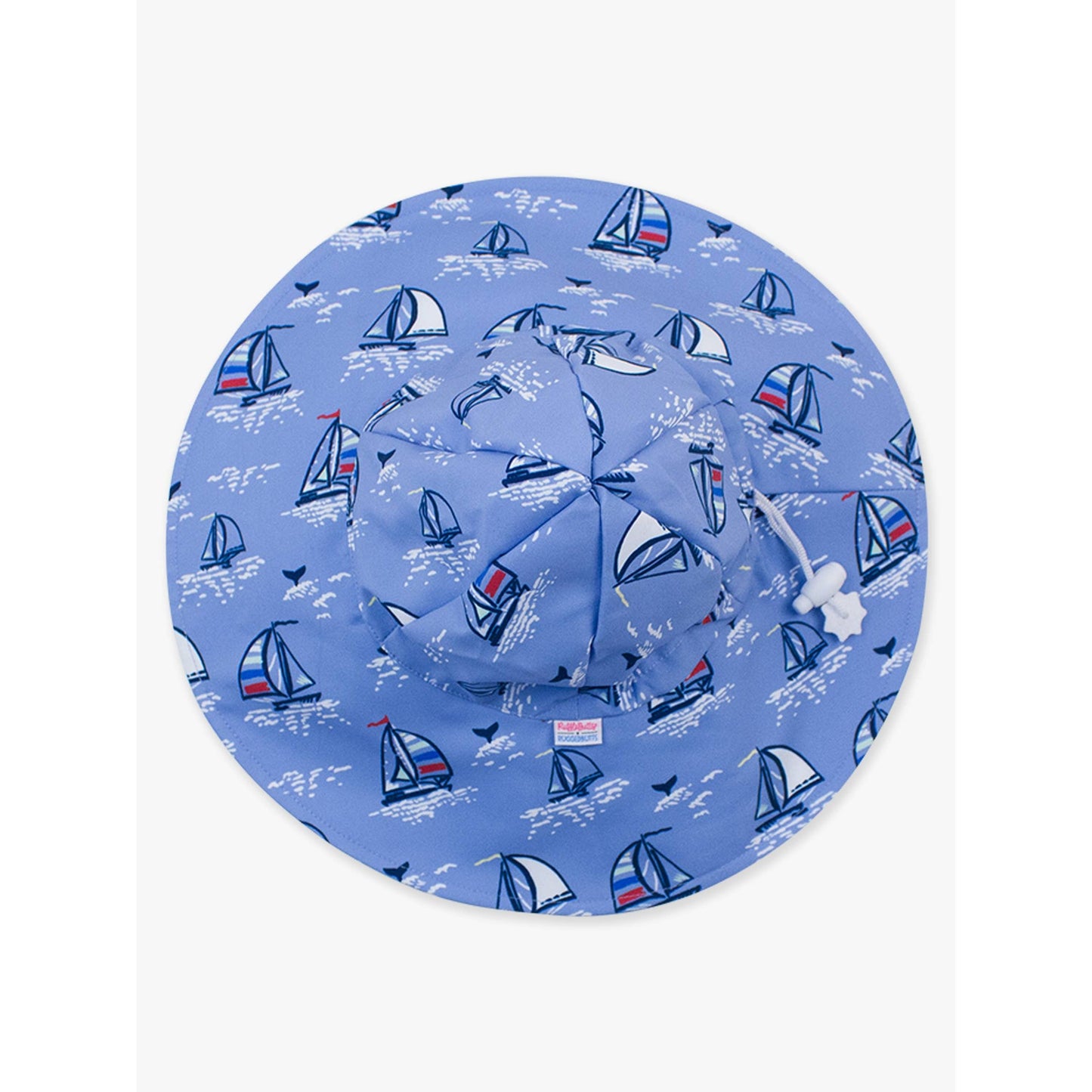 Kids Blue Seas the Day Sun Protective Hat