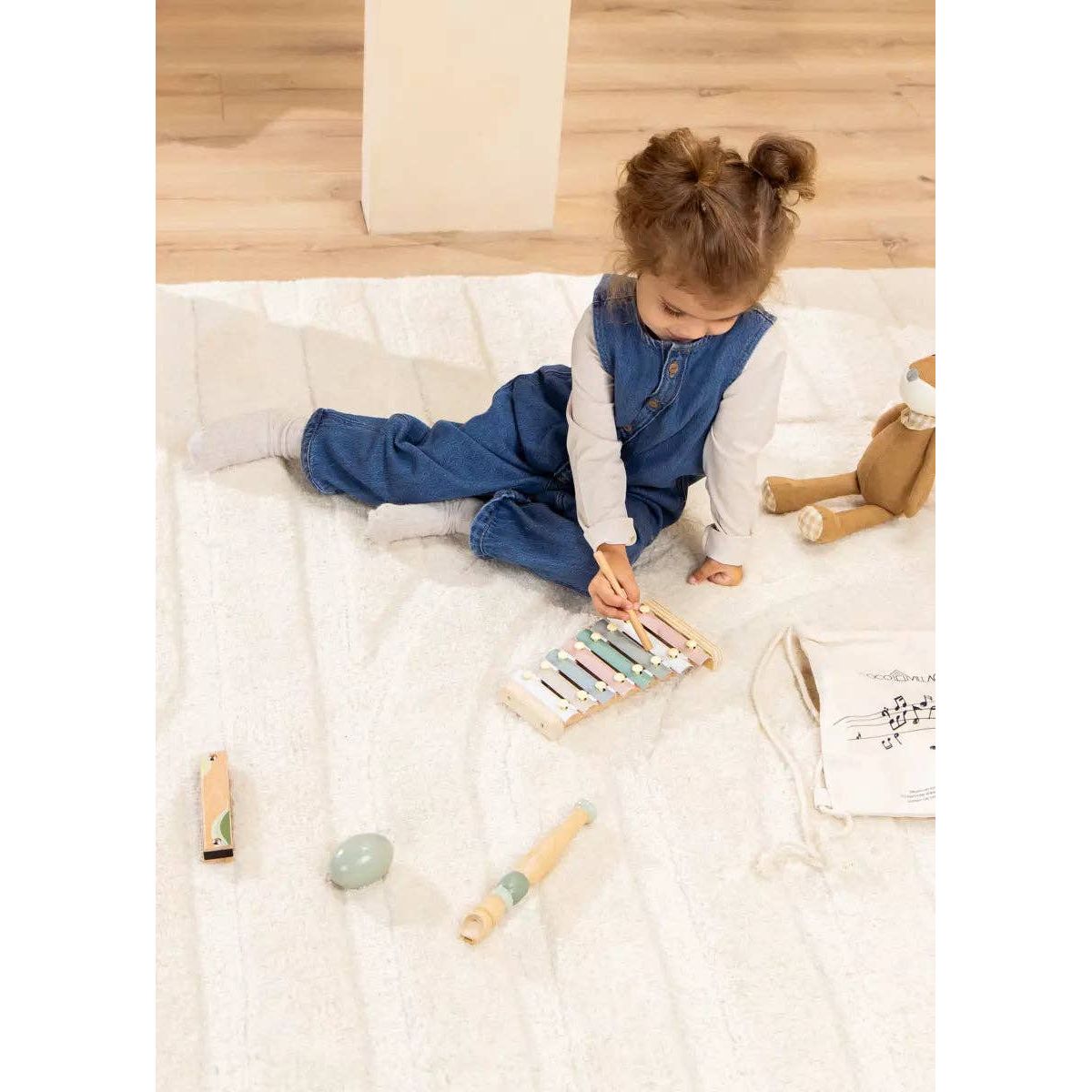 Wooden Musical Instruments Playset