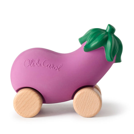 Emma The Eggplant Baby Car Toy