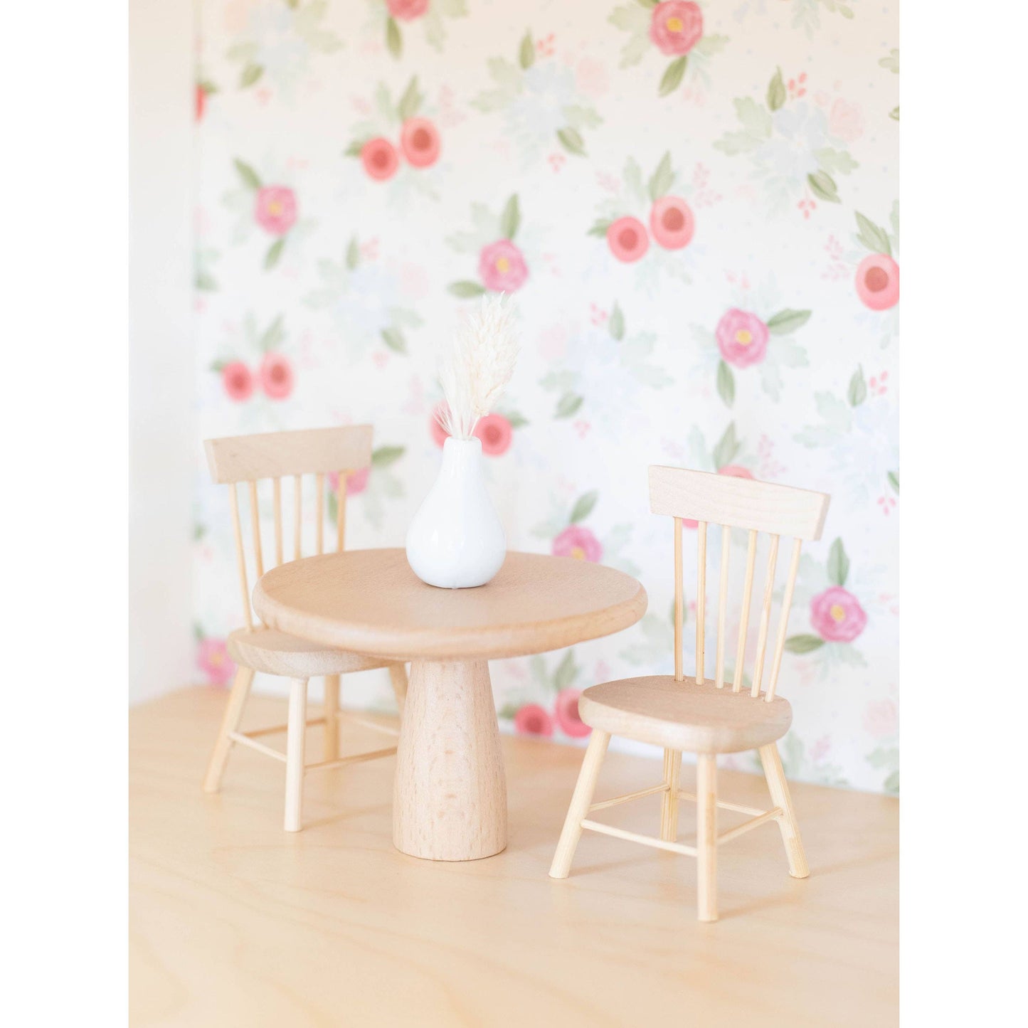 Dollhouse Classic Windsor Dining Chair | Natural Wood