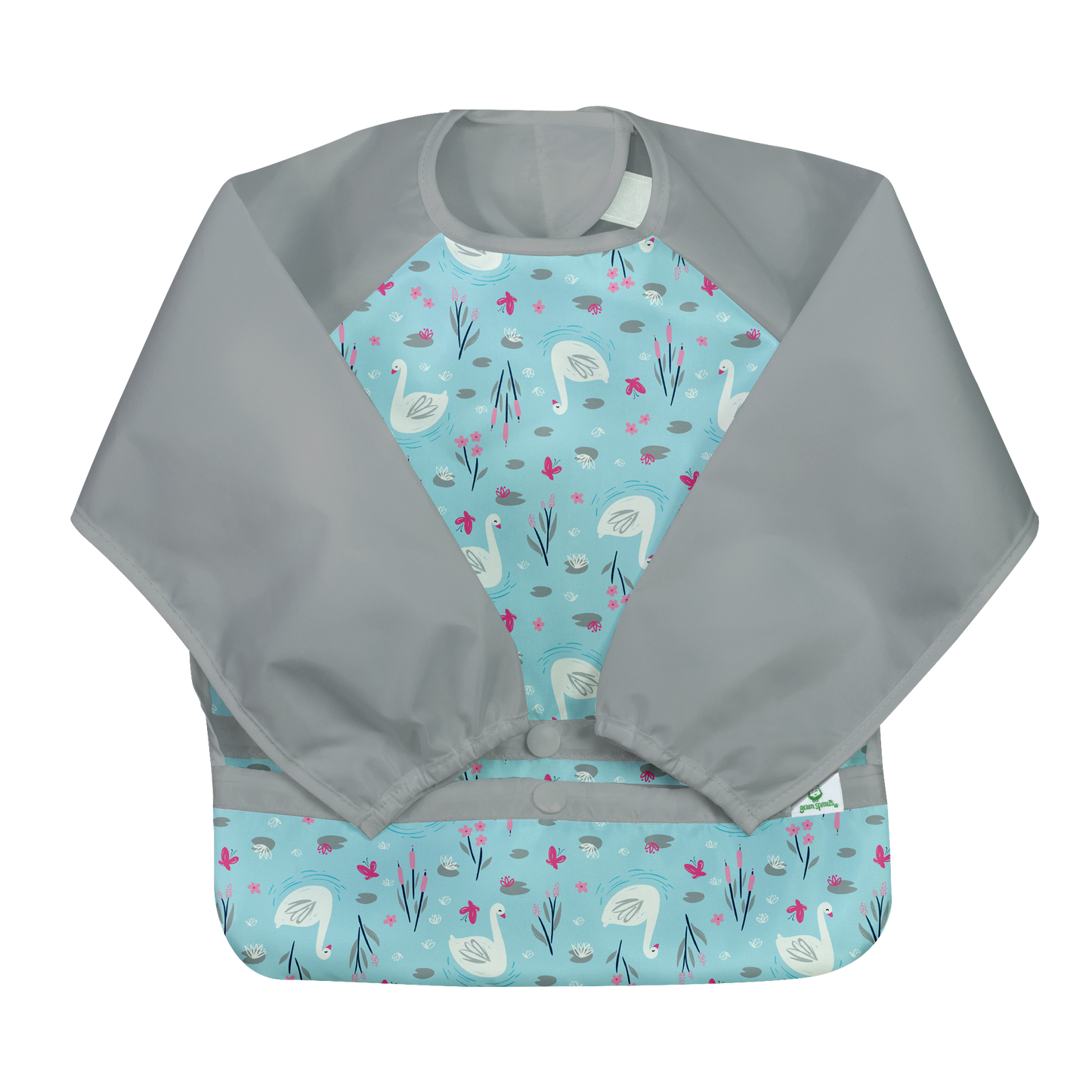 Snap & Go Easy Wear Long Sleeve Bib - 2 sizes