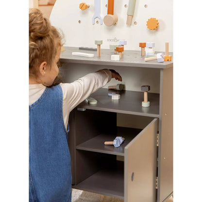 Wooden Workbench Playset