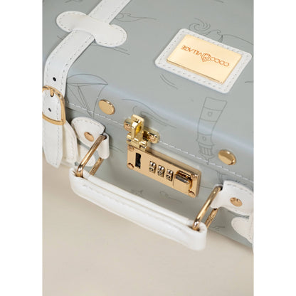 Vegan Leather Play Suitcase - Ocean