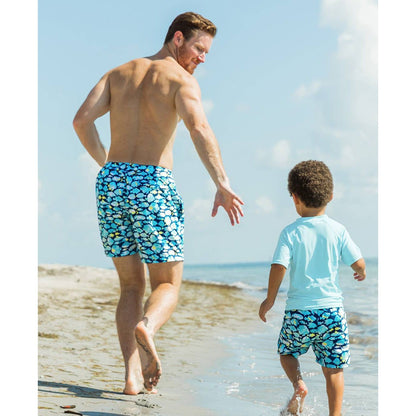 Boys Fish Friends Swim Trunks
