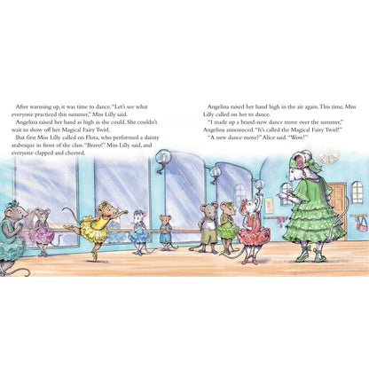 Angelina Ballerina at Ballet School by Katharine Holabird
