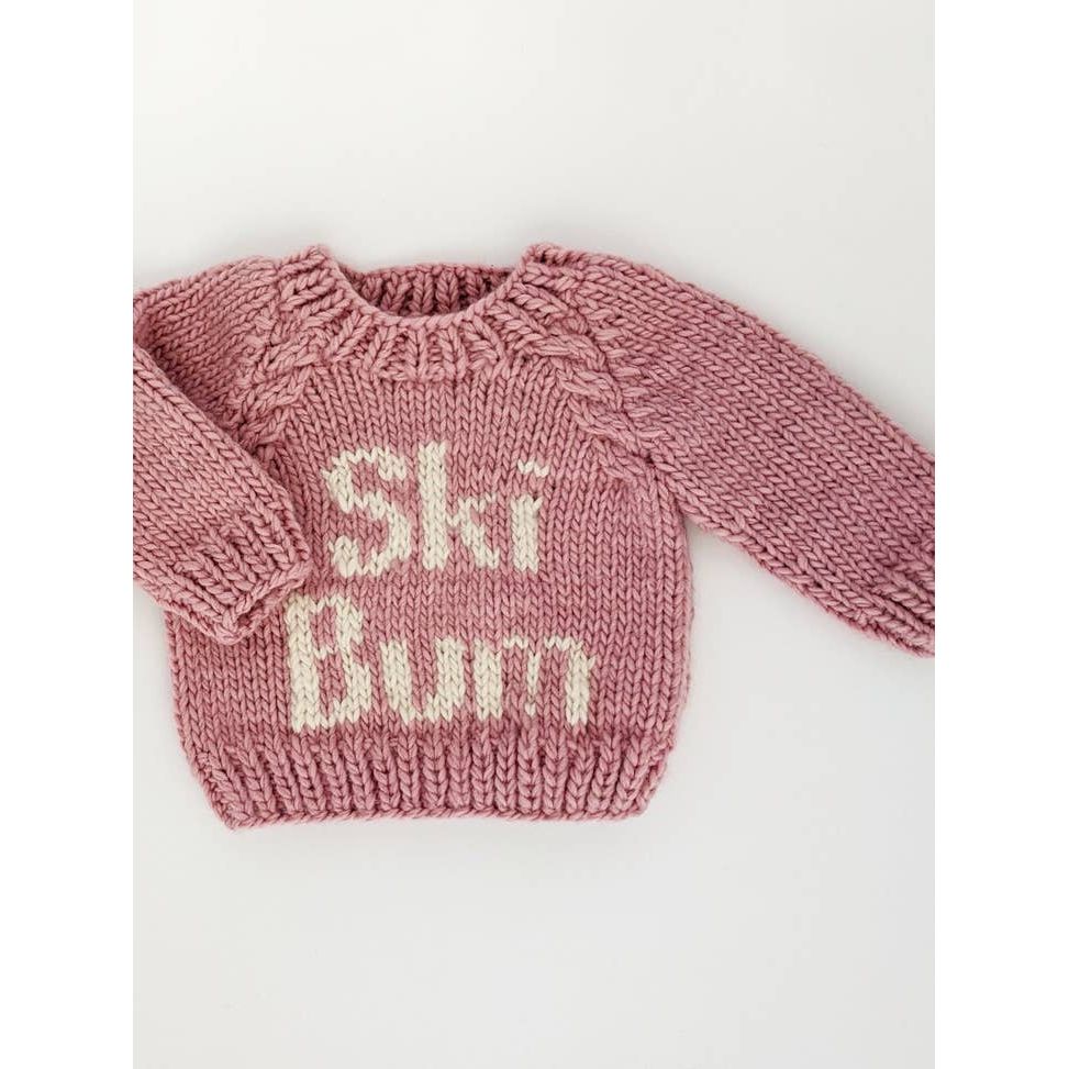 Ski Bum  Crew Neck Sweater