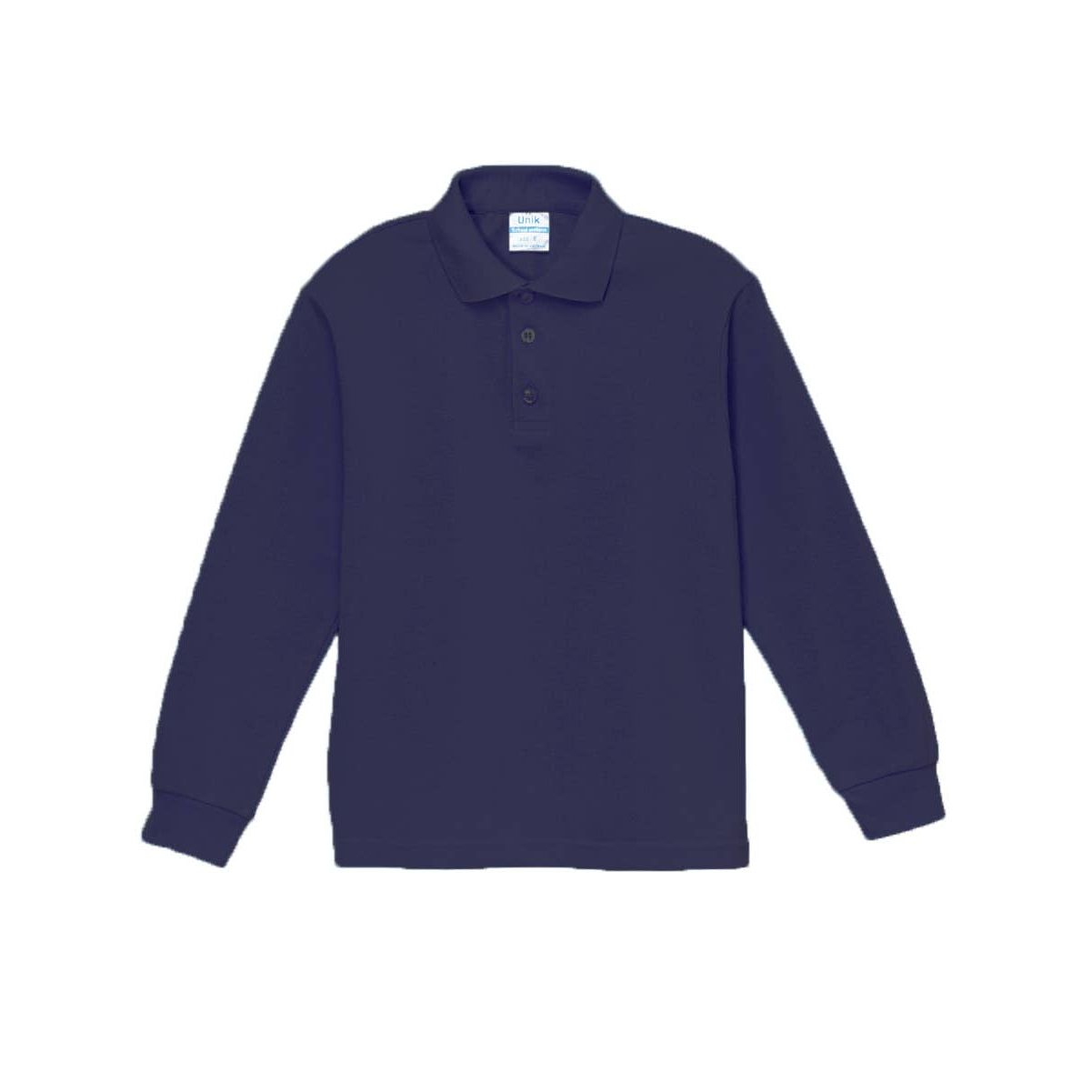 Boy's Uniform Pique Polo Shirt Long Sleeve Size 5