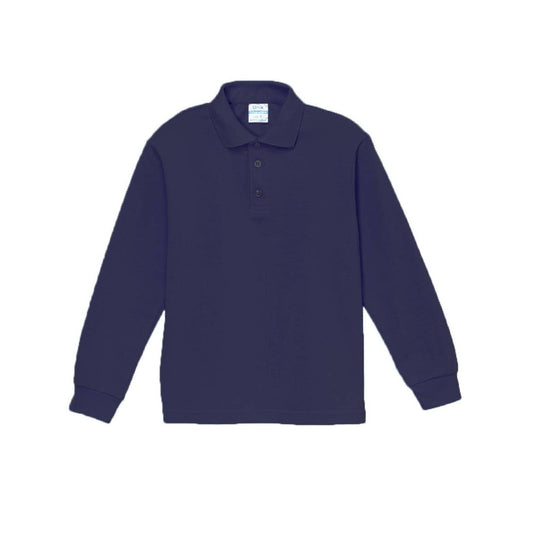 Boy's Uniform Pique Polo Shirt Long Sleeve Size 5