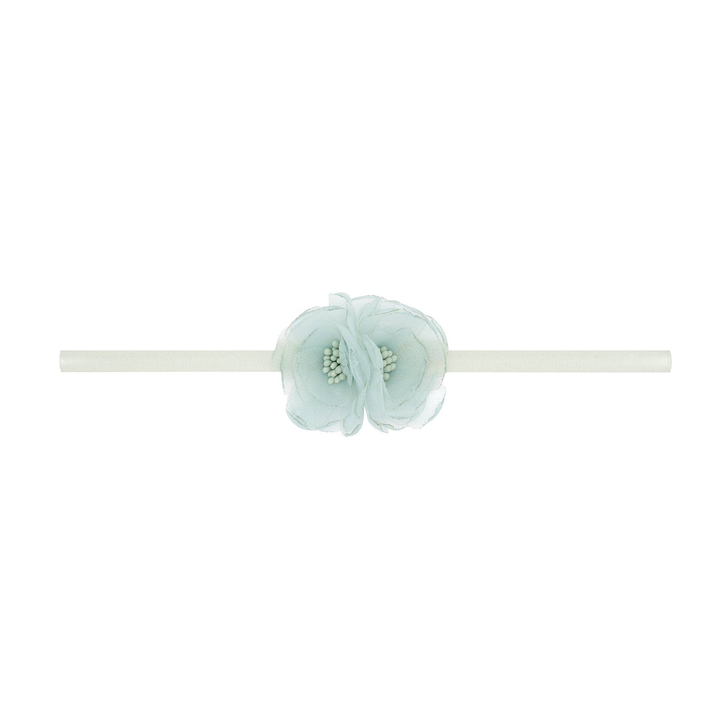 Baby Bling® Flower Skinny soft nylon headband