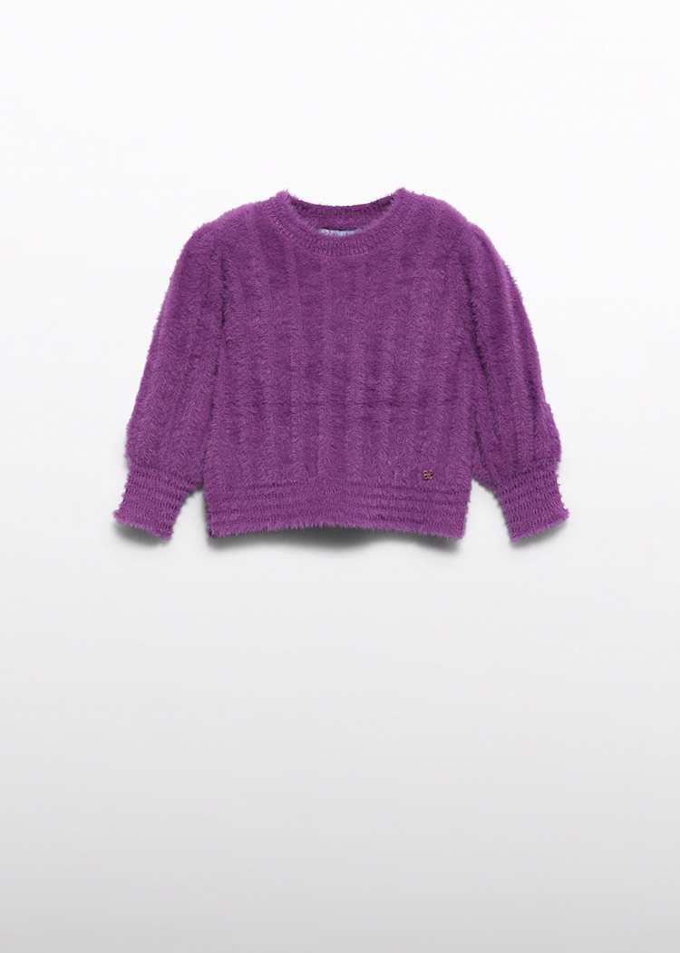 Baby Girl Faux Furry Sweater
