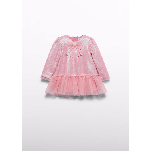 Pink Sequins Dress