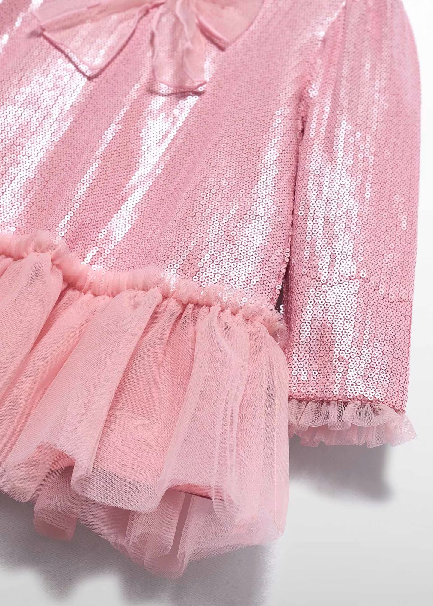 Pink Sequins Dress